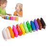 12 шт/24 шт/36 шт Суперлегкий пластилин Детский цветной пластилин для детей Поделки Игрушка Интерактивные занятия для детей Мальчики Девочки Домашнее обучение