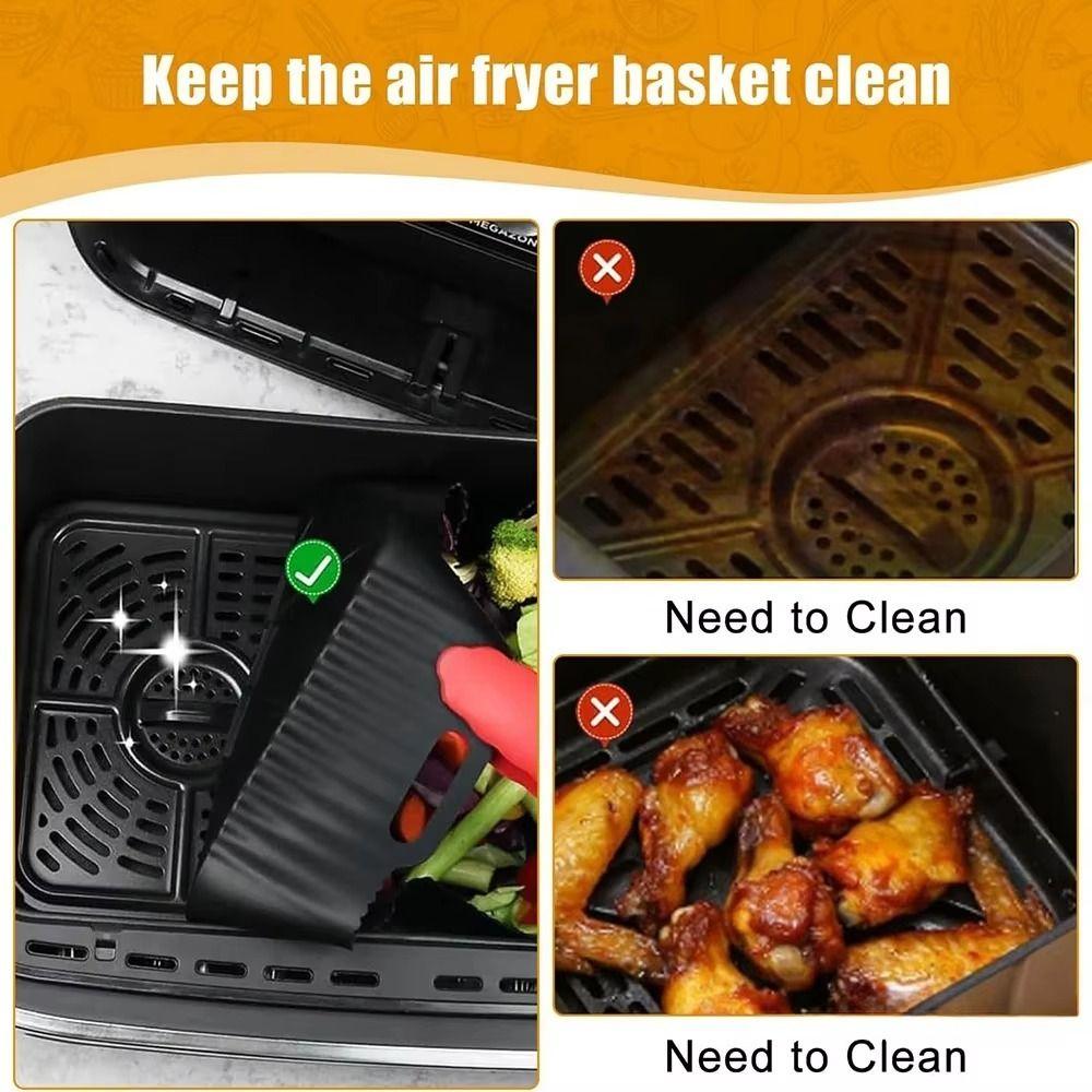 4-5L Air Fryer Mould 17cm Air Fryer Tray Air Fryer Accessories Pot Oven Liner HD9252 HD9200 HD9255