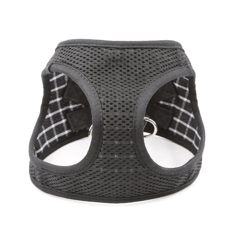 Модный якорный шлейка для кошек, жилет из дышащей сетки, комплект поводков для собак с колокольчиком, милые аксессуары с бантом для маленьких собак, котят