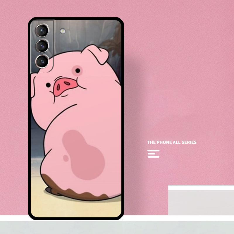 Милый розовый чехол-свинка для Samsung Galaxy S25 S26 Ultra S20 S21 S22 S23 S24 S10 Plus S25 FE Обложка Coque