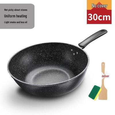 Вок Yoshida Takumi 30 см с антипригарным покрытием из майфанского камня (2-Pack)