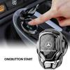 Car One Button Start Protective Cover Ignition Device Decoration For AMG C500 C200 C300 A B C E GLA CLA GLK GL ML GLE