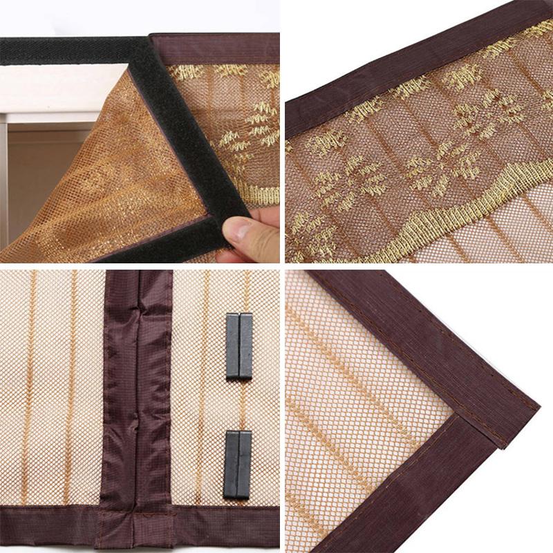 1 шт., дышащая бесшовная магнитная застежка, магнитная защита от ошибок, сетчатый оконный экран