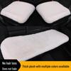 Plush Winter Car Seat Cushion Set: Non-Slip, Thickened Rabbit Fur, Universal Fit