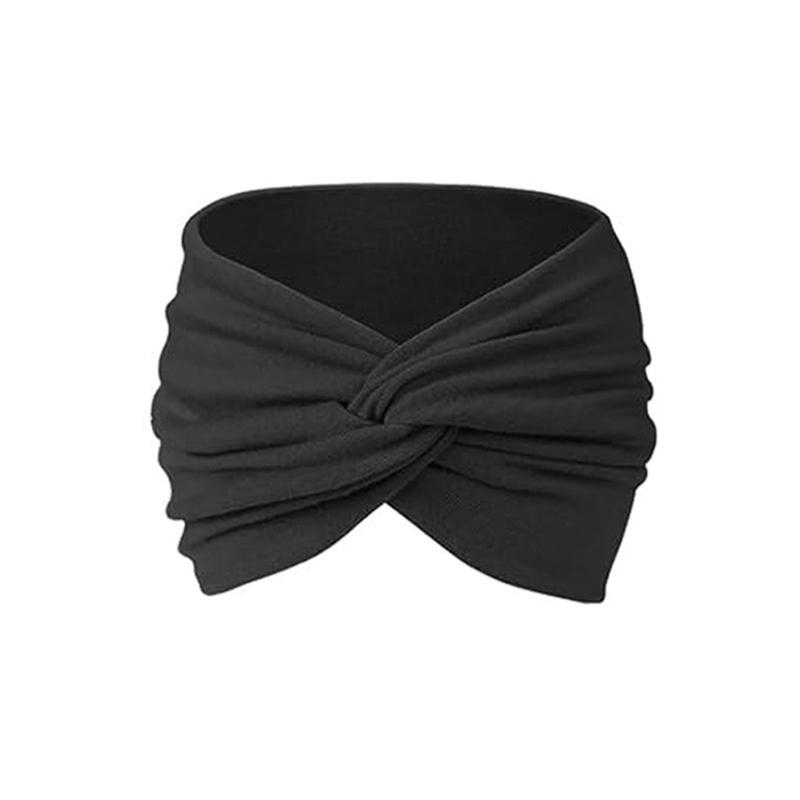 Women's Widened Headband Yoga Elastic Headband Running Headband Sports Sweat-absorbing Headband