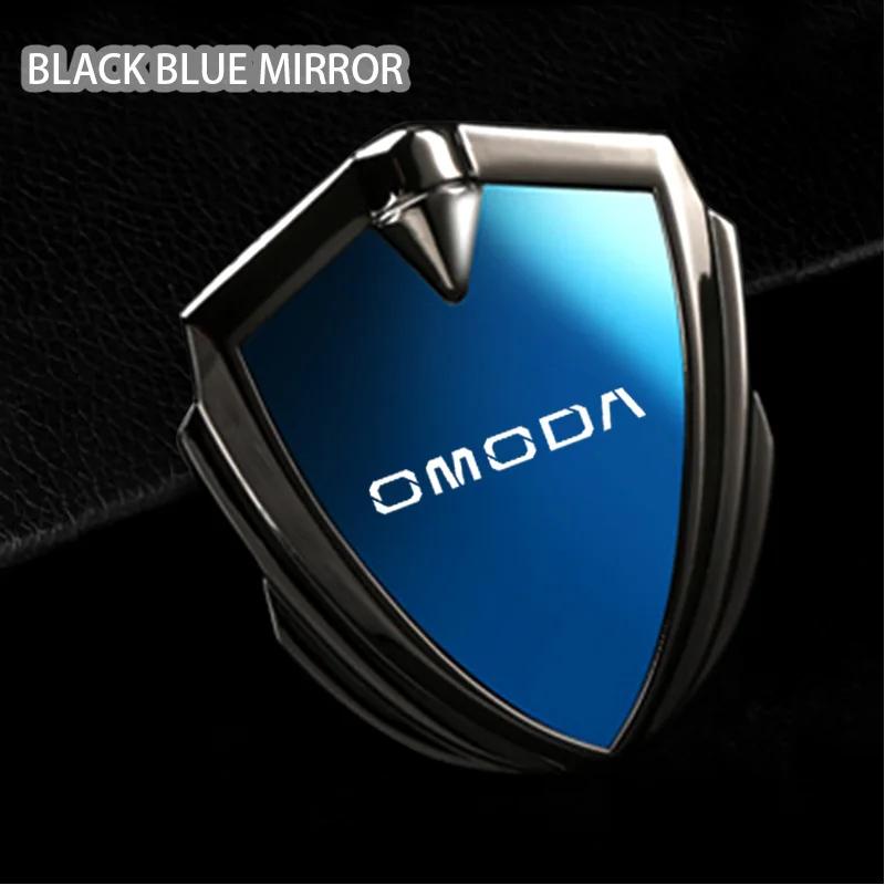 Металлическая 3D Наклейка-ЭмблемаДля Chery Omoda 5 E5 Ev 5 2025 Логотип Чехол для Ключа Кейс для Ключа Детали Комплекта Кузова Аксессуары Защита Кузова Автомобиля Значок