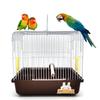 Gifty Bird Cage with Perch for Small Birds, Travel Carrier, Java Sparrow, Parakeet, Bird Cage, Evacuation, Hospital, Medium Size