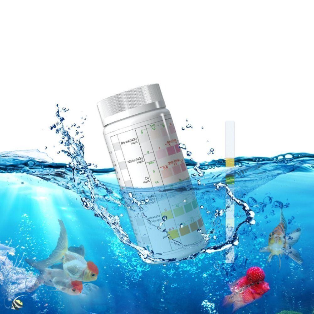 Professional Water Quality Test Strip 7 In 1 Swimming Pool Test Paper Useful Aquarium Test Strips