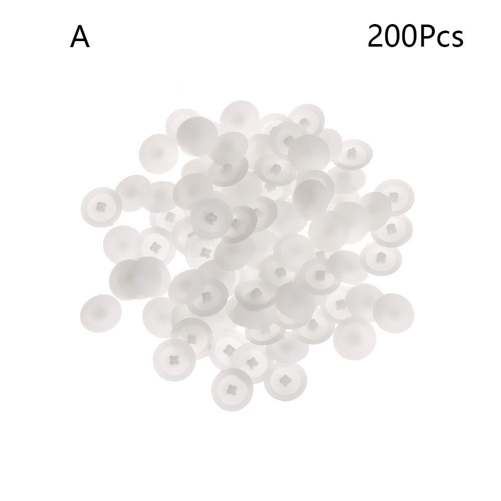 200 шт./пакет Саморезы для мебели с декоративной крестовой головкой, заглушки для защиты, гайки, крышки, фурнитура