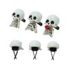 3Pcs Skull Car Air Fresheners Gothic Smiling Skull Car Vent
