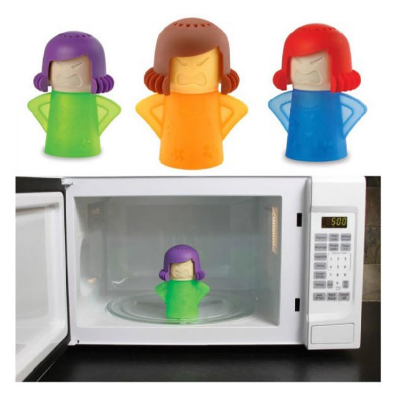 Angry Mama Microwave Cleaner Chemical-free Durable Food Grade Plastic