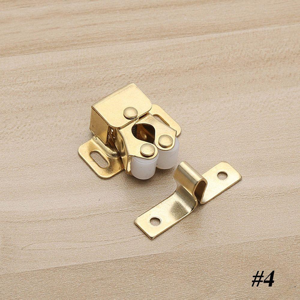 2SET Wardrobe Screws Hardware Magnet Closer Damper Buffer Cabinet Catches Door Stopper