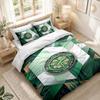 Bedding Set 1 Duvet Cover 2 Pillowcases Celtic FC Print Bedroom Home Decoration