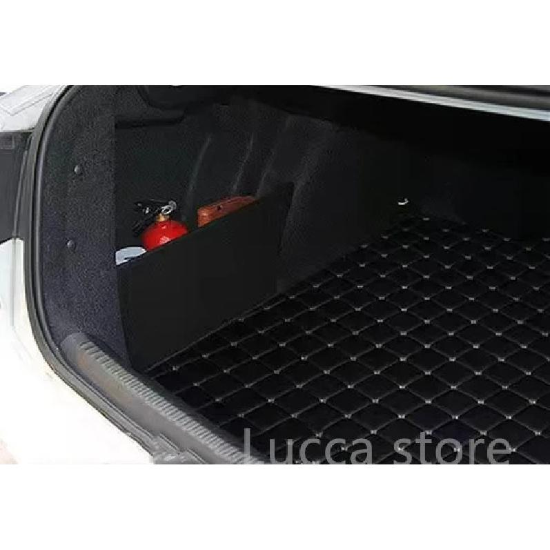 Для Skoda Octavia Mk2 Mk3 Mk4 Седан 2005- Автоаксессуары Фланелевая Боковая Панель-Органайзер для Багажника Автомобиля Перегородки