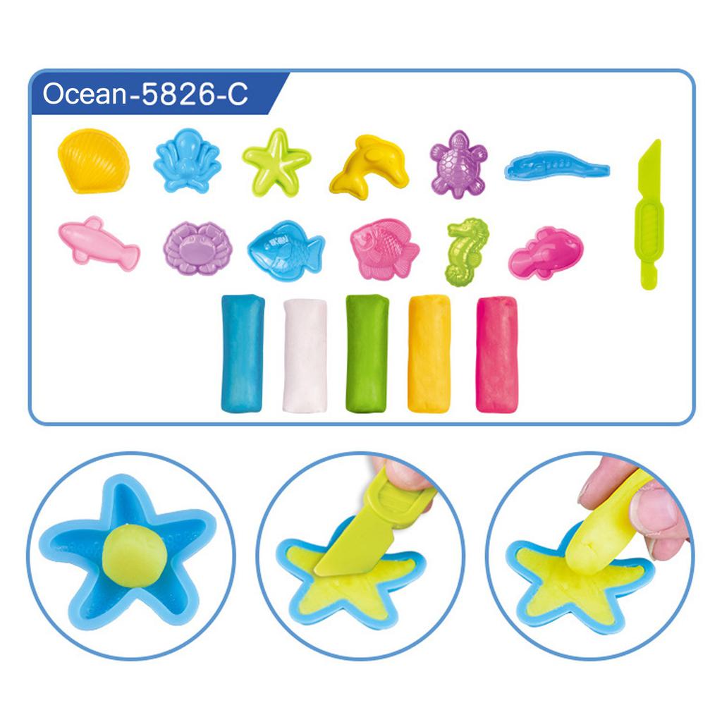 Овощной динозавр, гамбургер, животное, мягкая игрушка из пластилина с инструментами