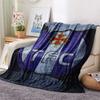 Toulouse Football Club  Print Flannel Blanket, High quality Comfortable for All Seasons, Home Decor, Warmth and Comfort