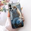 Чехол для телефона Infinix Hot 12 Силиконовый Милый Кот Модный Забавный Расписной Корпус Для Infinix X6817 X6817B