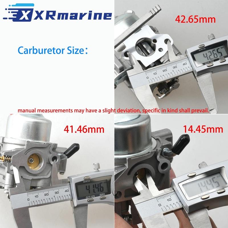 16100-ZW6-716 BF2 Carburetor Assy with Gasket 16221-ZG0-801 for Honda 4 Stroke 2 2.3 HP BF2D BF2.3 Outboard Engine 16100-ZW6-G01