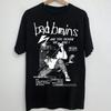 Bad Brains Band Graphic Tee 100% Cotton Soft Comfortable Black Short Sleeve Shirt with Concert Dates Design Casual Crew Neck