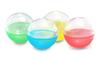 Amuse 75mm Empty 4 Assorted Gachapon Empty Pack of 50 Capsules, Colors, Capsules, Capsules, Colors,