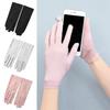 Дышащие перчатки для защиты от солнца Защита от УФ лучей Митенки Летние солнцезащитные перчатки Женские Девичьи