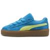 Кроссовки Fenty x Creeper Phatty Speed Blue Lime Унисекс Фиолетовый Лайм-Порошок Жевательная Резинка 396403-02