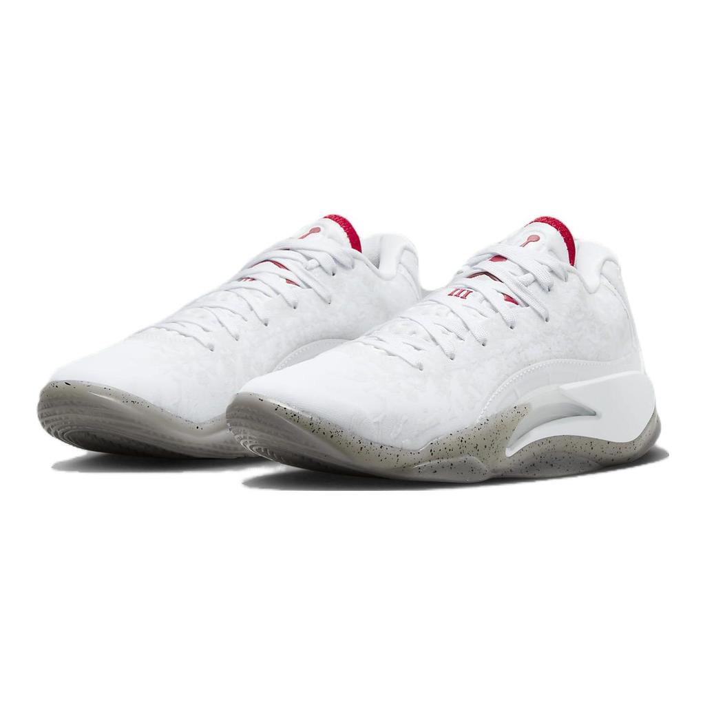 Air Jordan Zion 3 GS Fresh Paint Детские кроссовки Белый Цементно-серый Чисто-платиновый DV3869-106