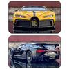 1/18 Bugatti Chiron PUR SPORT Alloy Sports Model Diecasts Metal Racing Super Car Model Simulation Sound and Light Kids Toys Gift