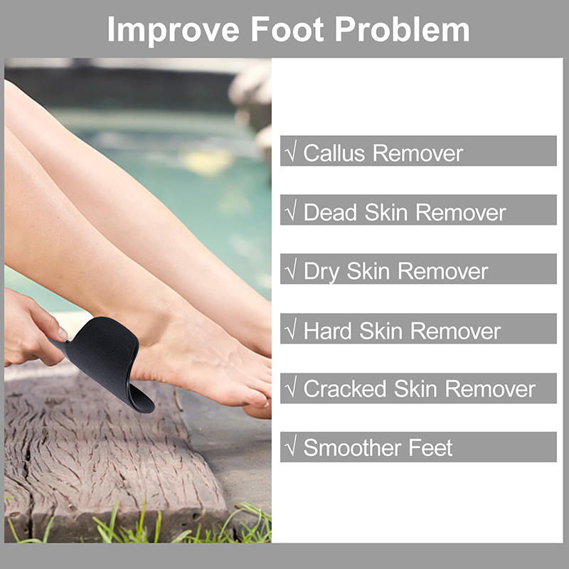 Large U-shaped Curved Foot File Double-sided Foot Grinder Callus Scrubber for Grit Exfoliates Removes Dead Skin