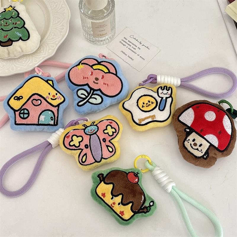 Мультяшный хлебный торт плюшевая игрушка брелок сыр сыр мягкая кукла кулон автомобильный брелок рюкзак сумка Декор детский подарок