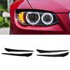 ABS Глянцевый Черный Накладки на Фары Веки Для BMW 3 Серии E92 E93 3 Серии 2007 2008 2009 2010 2011 2012 2013 2014