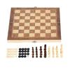 Chess Set Top Grade Wooden Folding Big Traditional Classic Handwork Solid Wood Pieces Walnut Chessboard Children Gift Board Game