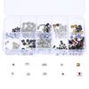 250pcs 10 Value Tactile Push Button Switch Micro Momentary Tact Assortment Kit with Clear Plastic Box Car Remote