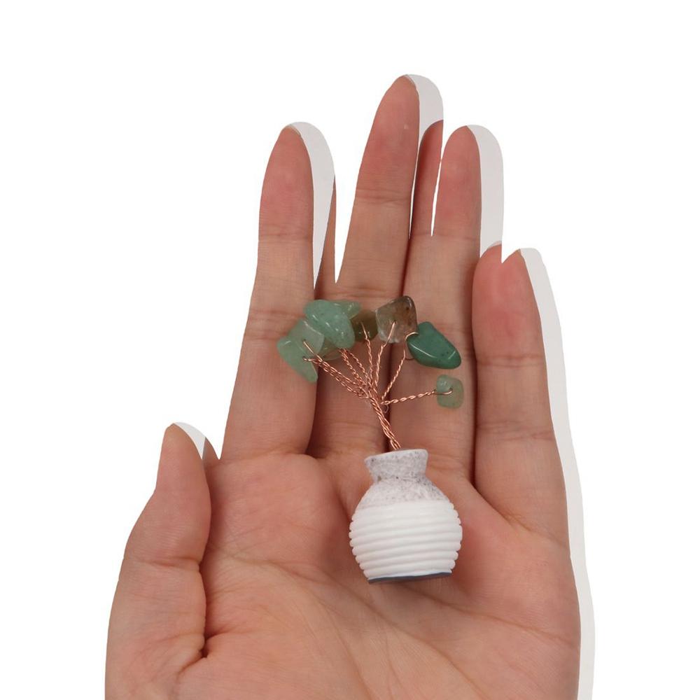 Model Vase Crystal Tree White Crystal Crystal Wishing Tree Ornaments  Home Decor