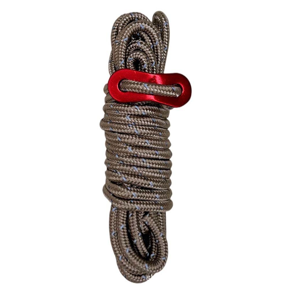 4 метра ветровой трос 4 мм аксессуары для палаток высокое качество светоотражающие с крючками для кемпинга