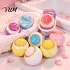 Bathing Accessories 100G Handmade Sea Salt Bath Bombs, Natural Plants Extract Essential Oils Fizzies Ball Ball, Dry Skin Moisturizing Shower for Women