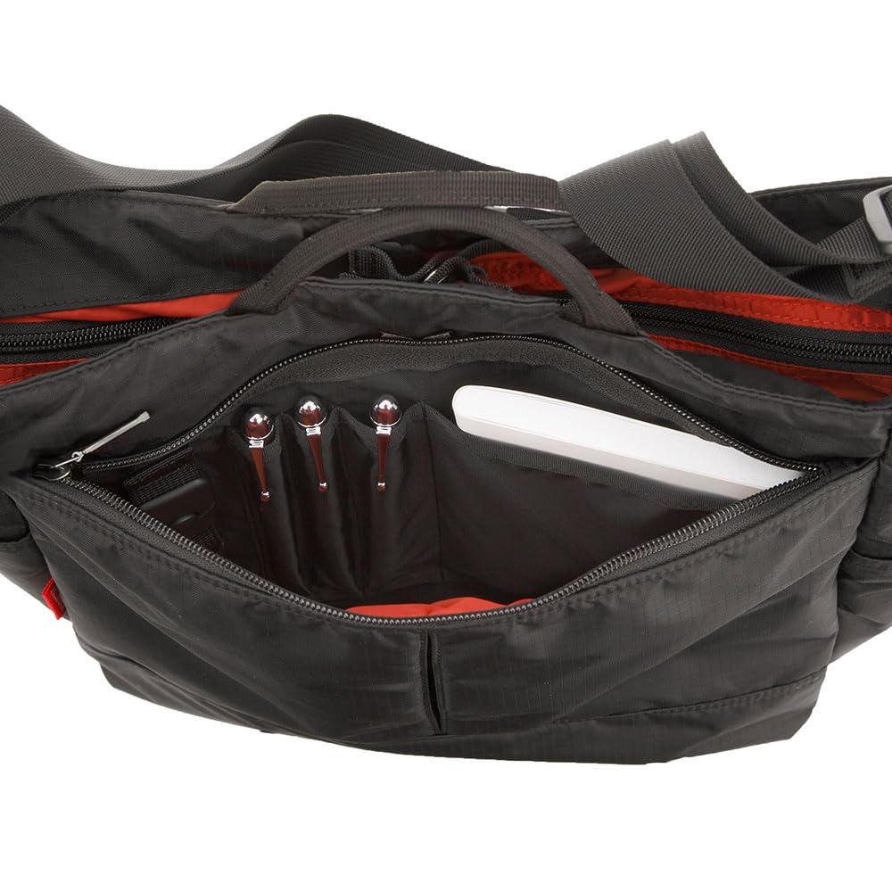 MANHATTANPASSAGE 2505 Стильная сумка через плечо Commuter [Manhattan Passage] (черный)