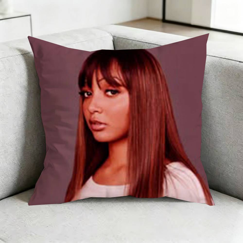 PinkpantheressS Capable of Love Square DoubleSided printed Pillow Case Bedroom Bedside Pillow Sofa Cushion Cover Gift