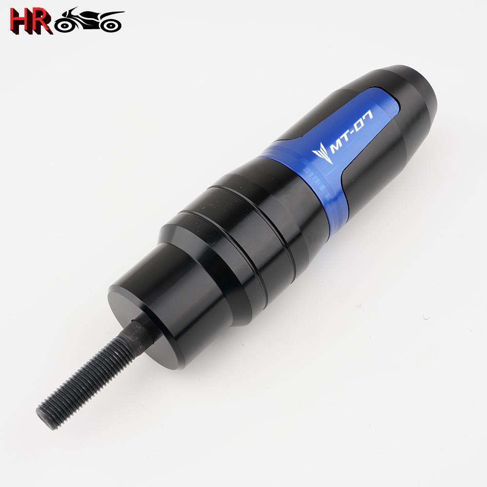 Для YAMAHA MT-07 MT07 MT 07 2014 2015 2016 2017 2018 аксессуары для мотоциклов с ЧПУ рама аварийные накладки выхлопные ползунки Crash