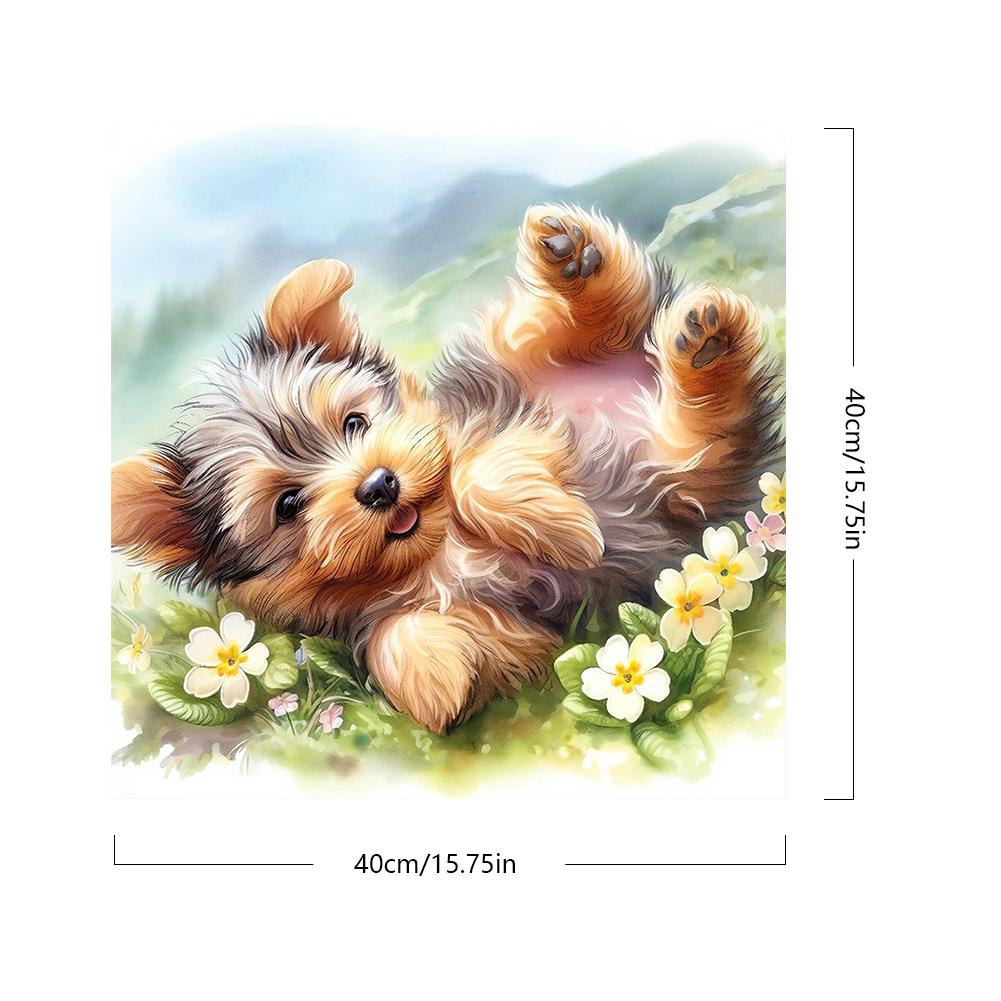 Набор для рисования по номерам на холсте DIY масляная живопись картина с изображением животных Декор для дома ~G