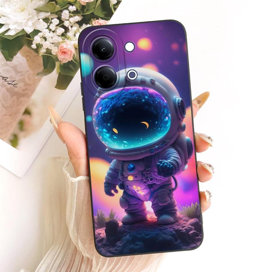 Для Vivo Y05 4G Чехол Милый Собака Панда Мультяшный Чехол Ударопрочный Мягкий ТПУ Чехол для Телефона Для Vivo Y11d Y 05 VivoY05 VivoY11d Fundas Сумки