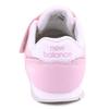 New Balance IZ373 Детские Универсальные Спортивные и Школьные Кроссовки, Ремень, Розовый, 13.5см, 730373, Для девочек