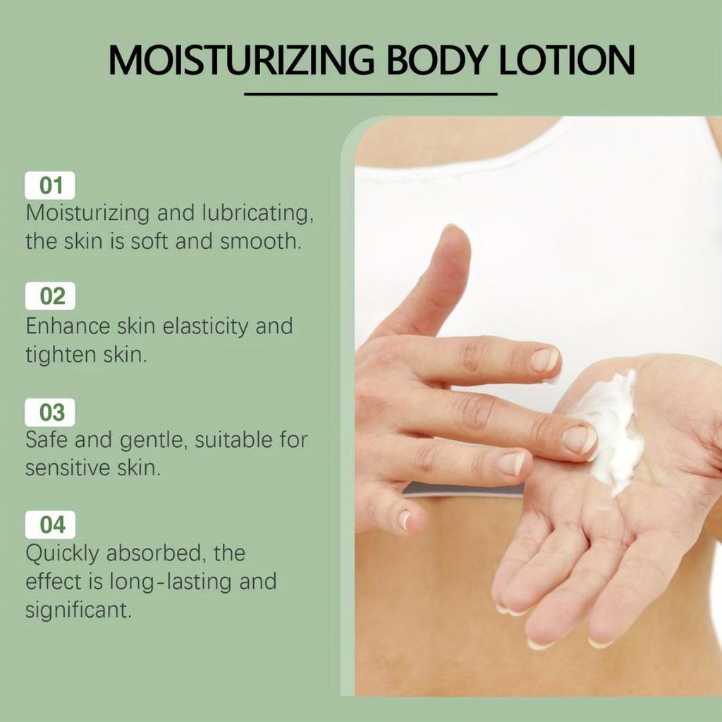 Daily Moisturizer, Body Lotion, For Dry Skin, Moisturizing Shea Butter Lotion for Dry Skin with Deep Nourishing 6.76 Fl Oz