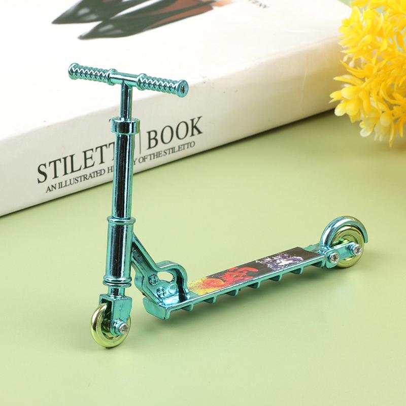 Mini Scooter Child Educational Toy Finger Scooter Bike Skateboard Fingerboard