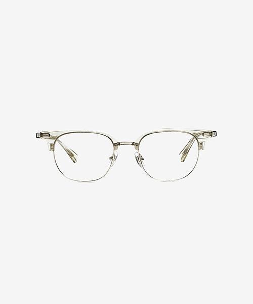 Techeuoaiweeo Mark Eyeglass Frames C4 Lightgray&Silver