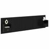 Headboard with Cabinets 3 pcs Black Oak Effect Wood Based Material