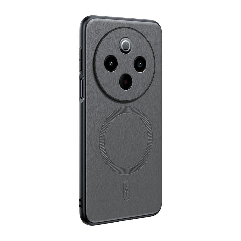 For Vivo Y500 Case Magnetic Leather Shield Cover For Vivo Y500 Anti-Fingerprint Non-Slip PC+TPU