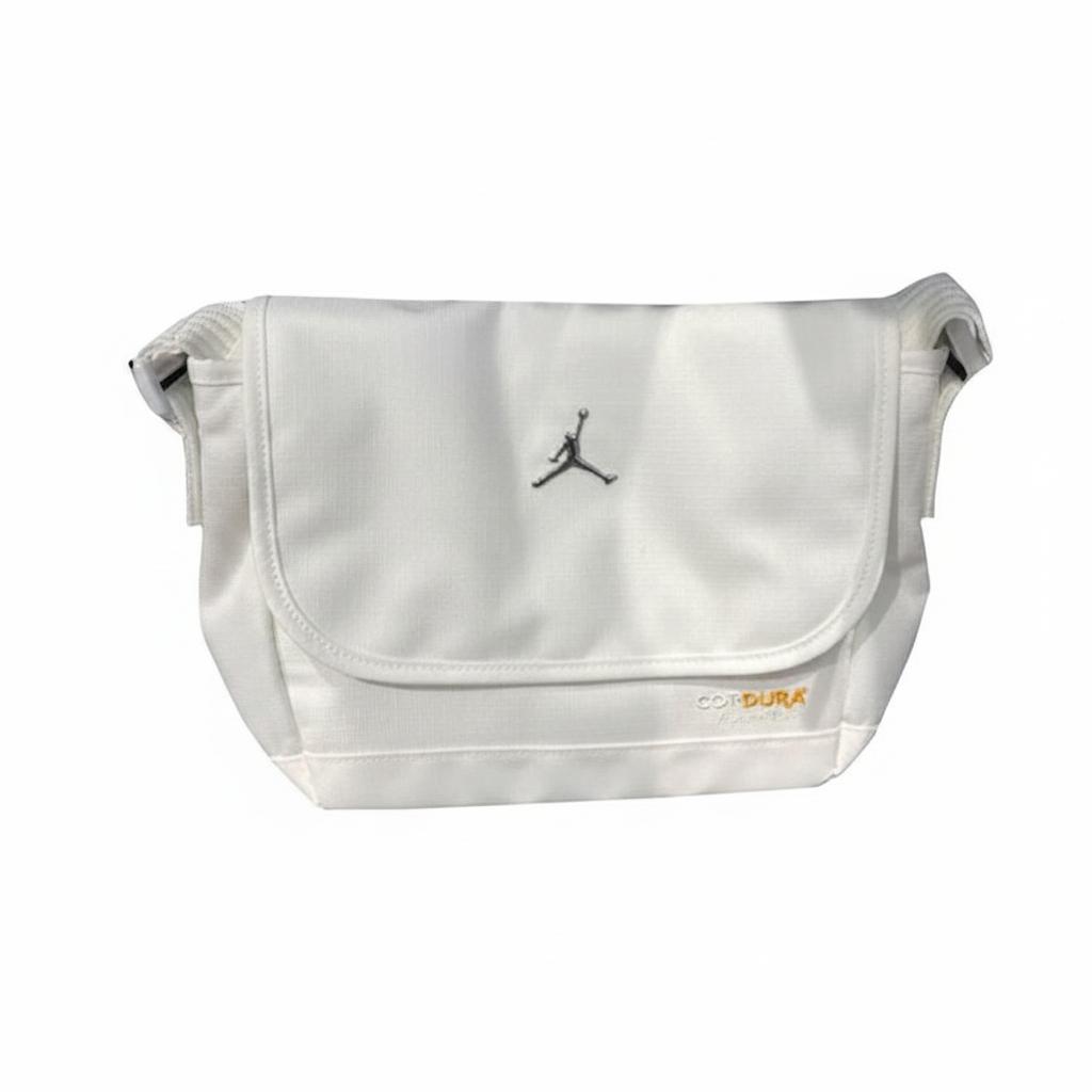 Men's Bag Jordan Flap Design Crossbody Bags Unisex White