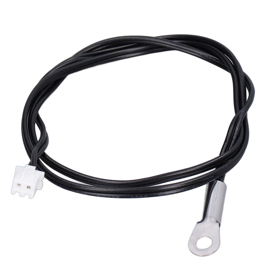 10Pcs Thermistor Temperature Sensor Probe Round Lug Cold Pressed Terminal Connector 500mm