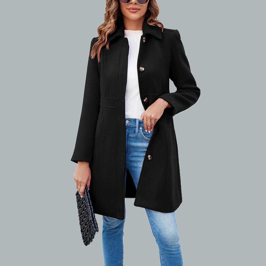 Модные тренчи для женщин, длинные тренчи, тонкие классические однотонные пальто